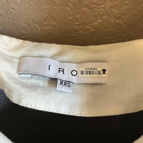 IRO Ruffled Suspenders Sequin Mini Skirt XXS - Picture 8 of 8